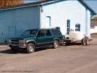 1995 Suburban K2500 6.5 TD Towing Utility Trailer with 550 Gallon Water Tank