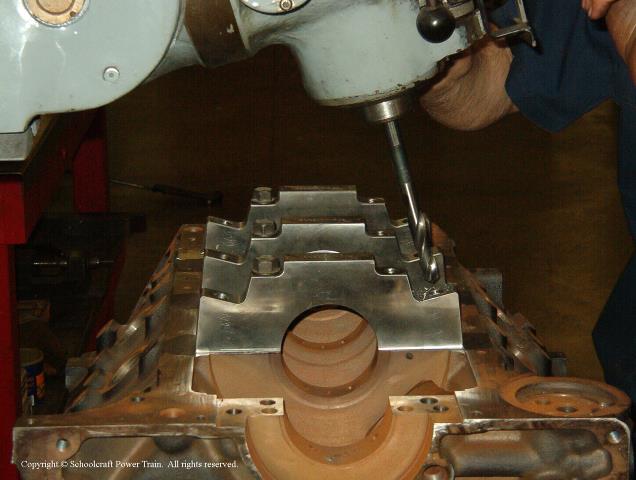 Installing KD splayed main caps